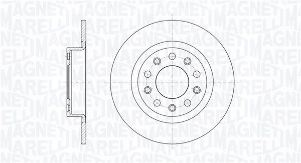 MAGNETI MARELLI Jarrulevy 361302040291